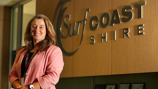 Surf Coast Shire Mayor Liz Pattison welcomes the short-stay levy. Picture: Alison Wynd