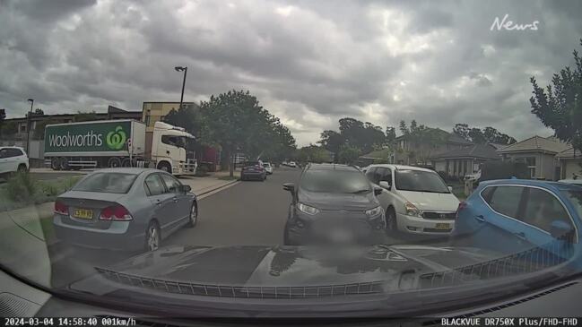 Sydney driver caught on wrong side of road