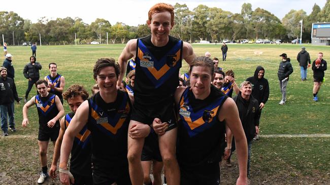 James Gaff during his days at Old Carey in the VAFA. Picture: James Ross