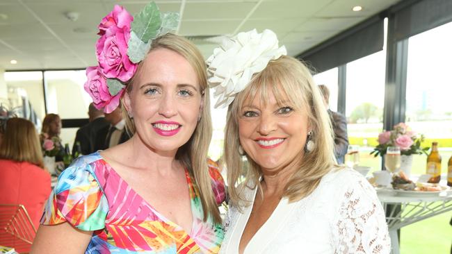 Tourism, Major Events and Commonwealth Games Minister Kate Jones and Deputy Mayor Donna Gates. Picture Mike Batterham