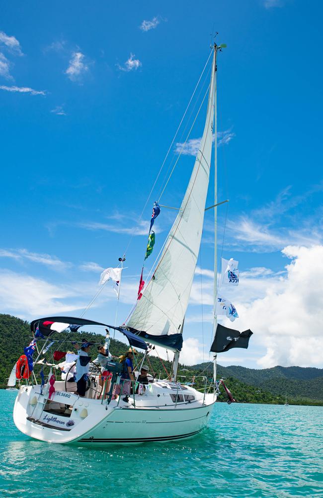 Julieanne Gilbert wants the Whitsundays to be used for sailing in the 2032 Olympic Games. Photo: Leandra Mollica