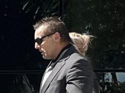Paul Mathew Jones leaving the Southport courthouse. Picture: Jessica Paul