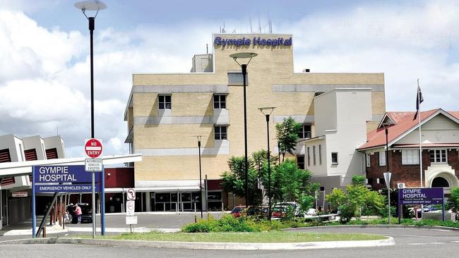 Gympie Hospital. Gympie has continued to record more cases of Covid.