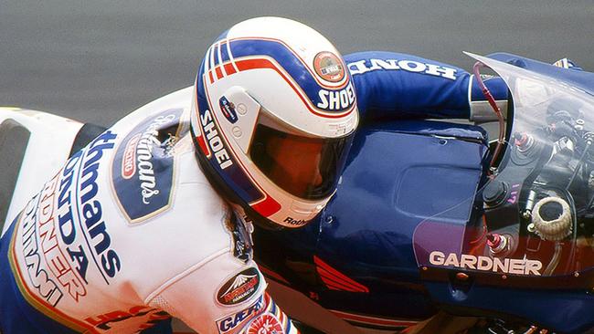 Australian motorcycle champion Wayne Gardner is the focus of documentary film Wayne Screening in MIFF 2018Picture: Transmission Films