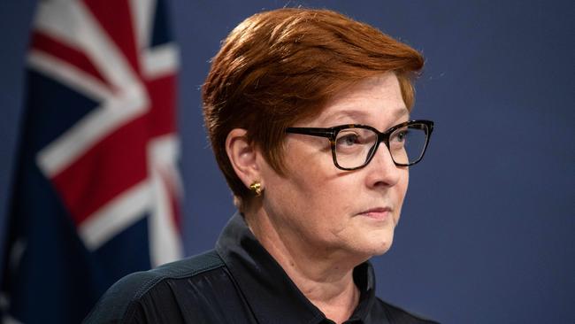 Marise Payne is seeking ‘areas of co-operation’ with China ‘while remaining consistent with our own national sovereign interests’. Picture: Flavio Brancaleone