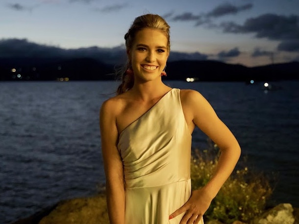 Jayme Farr arriving to the Proserpine State High School Year 12 Formal held at the Whitsunday Marine Club on Wednesday, November 16, 2022.