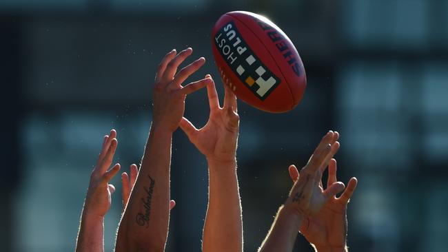 Local SA footy season will begin this weekend with the Yorke Peninsula FL kicking off. Picture: AAP Image/Dean Lewins