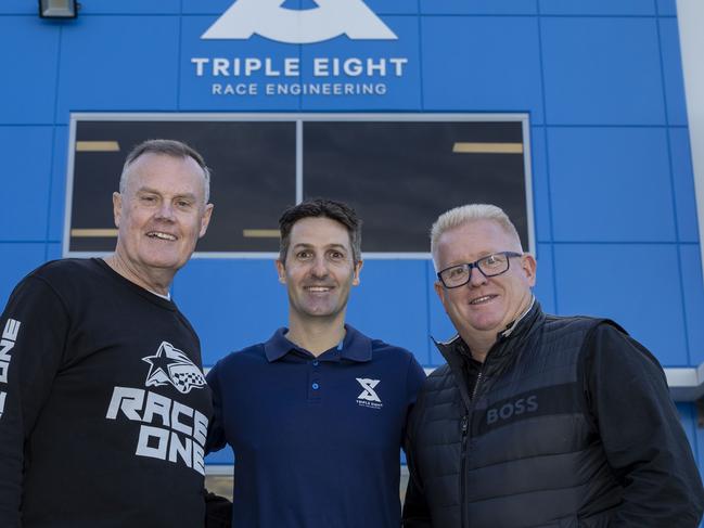 It’s the start of a new era at the Triple Eight racing team with Earl Evans, Jamie Whincup &amp; Steve Blackmore making up the ownership group.