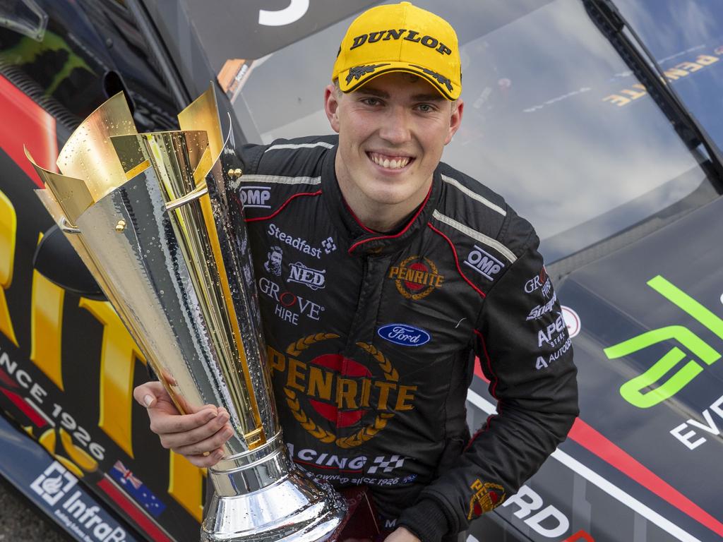 Supercars driver Matt Payne winning the 2024 NTI Townsville 500.