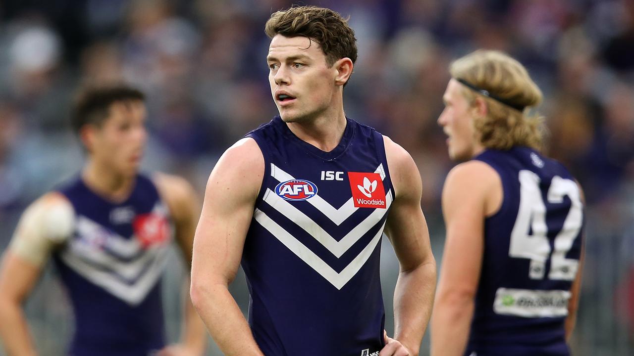 Lachie Neale of the Dockers is keen to join the Brisbane Lions.