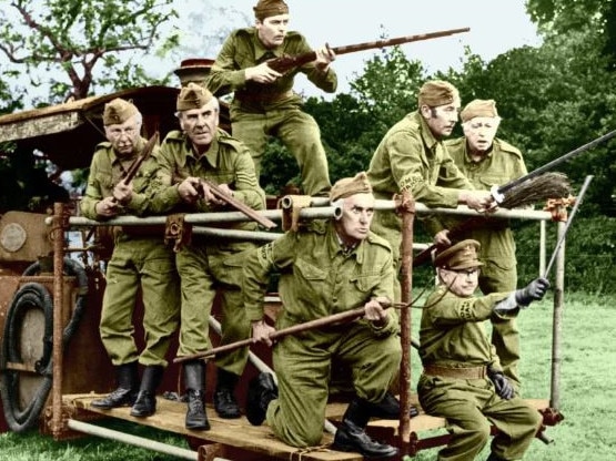 The cast of Dad's Army. Picture: Supplied