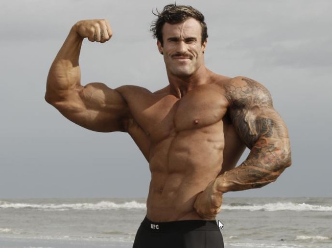 Australian actor and bodybuilder Calum von Moger has been slapped with drug charges, including possession of erectile dysfunction medications.The two-time Mr Universe champion, who portrayed Arnold Schwarznegger in the 2018 American comedy-drama film about the life of real life bodybuilders, fronted Melbourne Magistrates Court on Monday.Mr von Moger, 31, was allegedly found in possession of drugs of dependence, including methylamphetamine and cannabis, in Melbourne on January 31.Court documents allege he was stopped on Wills St, Melbourne, in a vehicle without number plates "affixed or displayed in accordance with regulations".Police also allegedly uncovered he had testosterone cypionate, viaplex, and proviplex - all scheduled poisons that require authorisation to possess.Mr von Moger's case was adjourned to May 26.The muscle man, born in Geelong,  returned to Australia from Los Angeles last year and opened a gym, case returns to court on May 26.The self-professed influencer has a YouTube channel where he shares his bodybuilding journey.He also has more than 3.2 million followers on Instagram and 2.3 million on Facebook.Courtesy Facebook