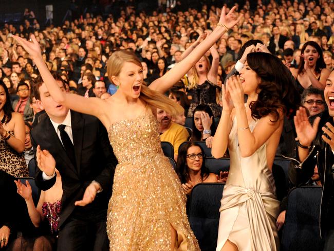 Taylor Swift and Selena Gomez have been besties since first crossing paths in 2008. Picture: Jeff Kravitz