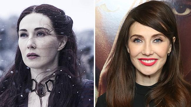 Carice van Houten as Melisandre.