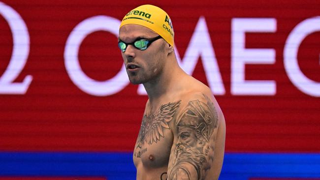 Kyle Chalmers is swimming beautifully in Japan. Picture: MANAN VATSYAYANA / AFP.