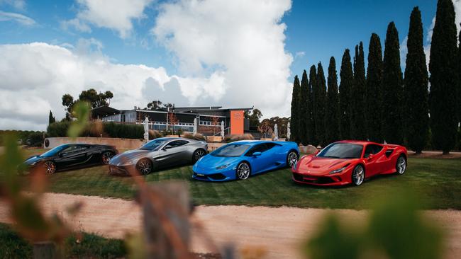 Prancing Horse's luxury driving tours return to the Adelaide Hills in October/November. Picture: Erik Rosenberg / Prancing Horse