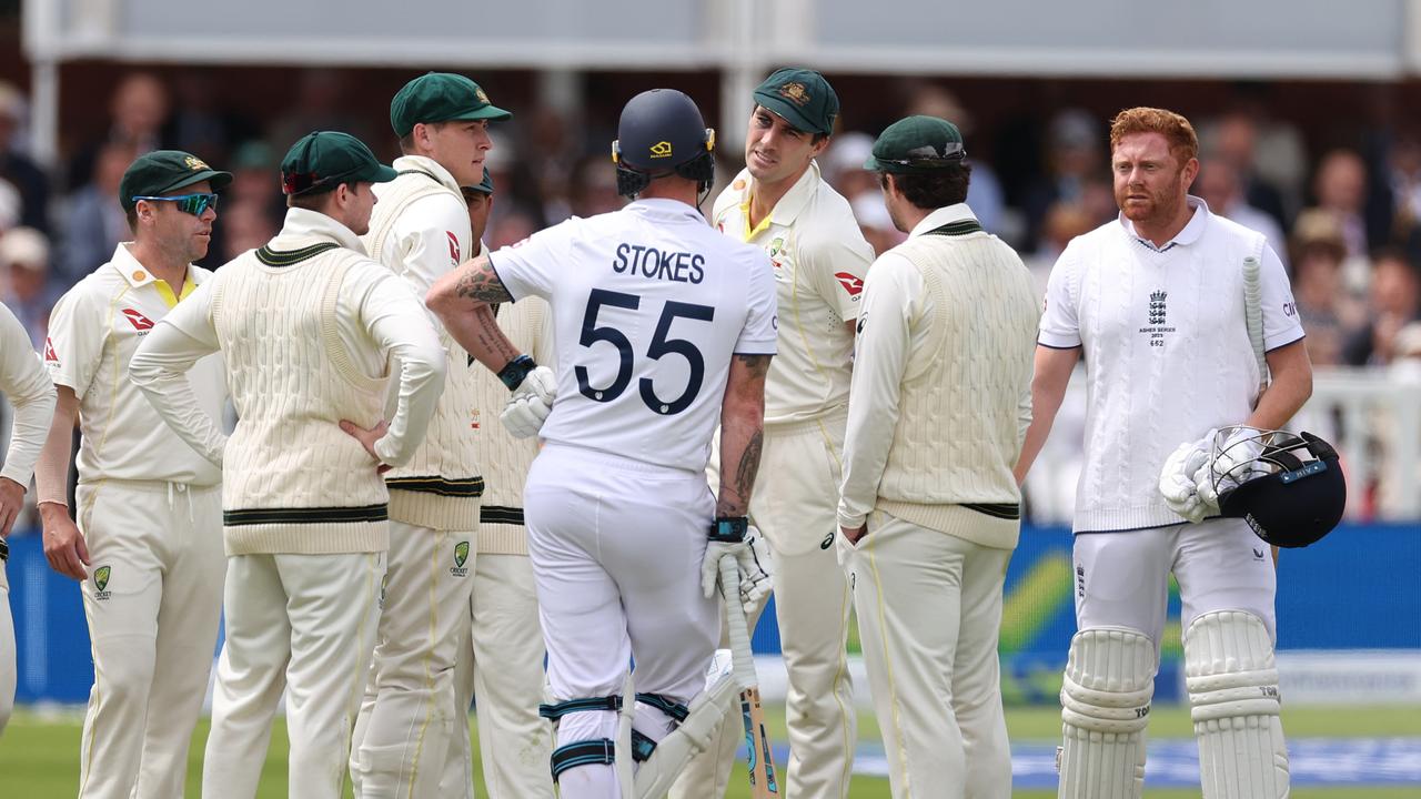 Alex Carey’s run out of Jonny Bairstow sent the cricket world into a frenzy. (Photo by Ryan Pierse/Getty Images)