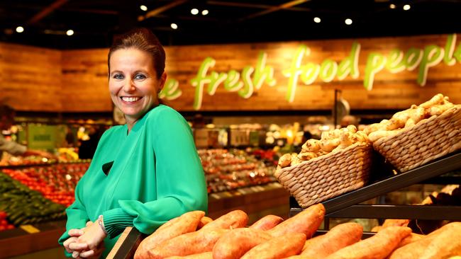 Woolworths supermarket chief Claire Peters. Picture: Hollie Adams