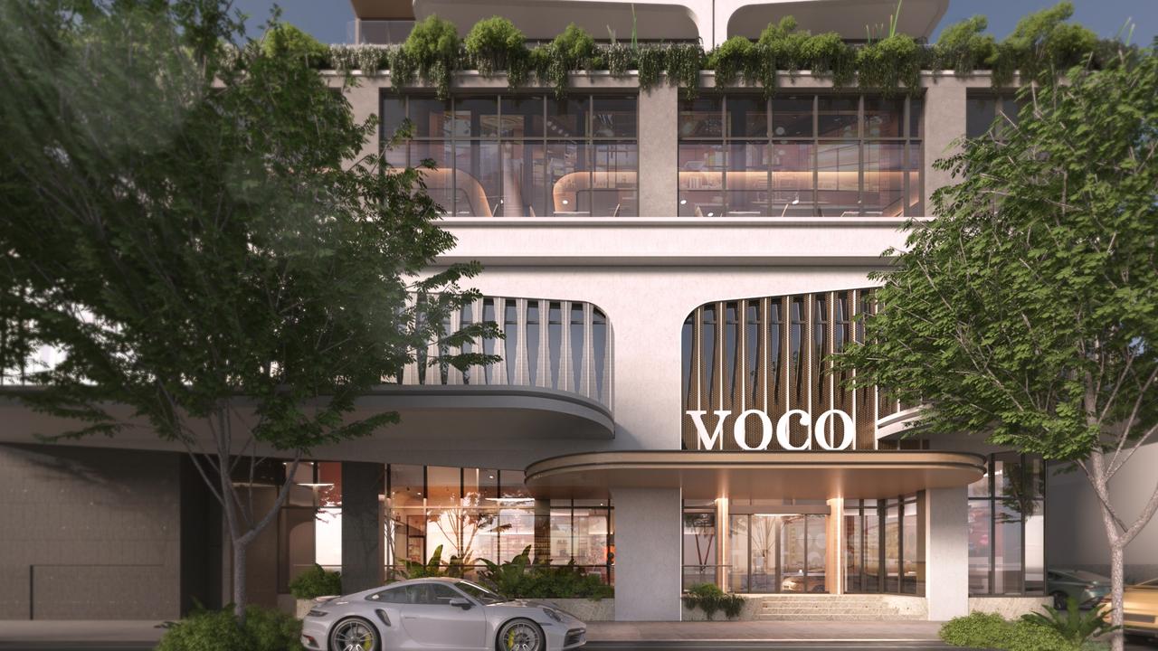 Voco Maroochydore is expected to open on Ocean St in 2028.