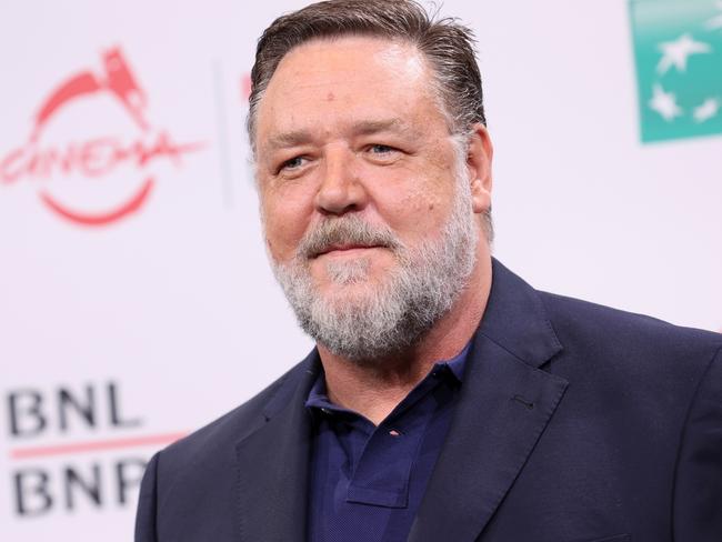 ROME, ITALY - OCTOBER 16: Director Russell Crowe attends the photocall for "Poker Face" during the 17th Rome Film Festival at Auditorium Parco Della Musica on October 16, 2022 in Rome, Italy. (Photo by Vittorio Zunino Celotto/Getty Images)