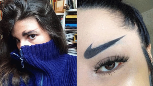 Nike eyebrows on sale