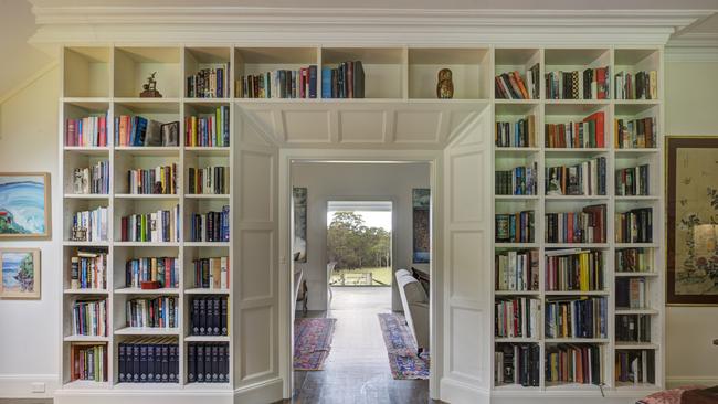 The elegant interior of Woodlands Estate in the Southern Highlands of NSW.