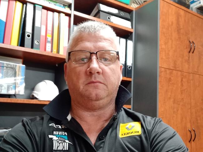 Symons Clark transport coordinator John Richardson is alleged to havestolen $130,000 worth of copper wiring from the company which employs him. Picture: Facebook