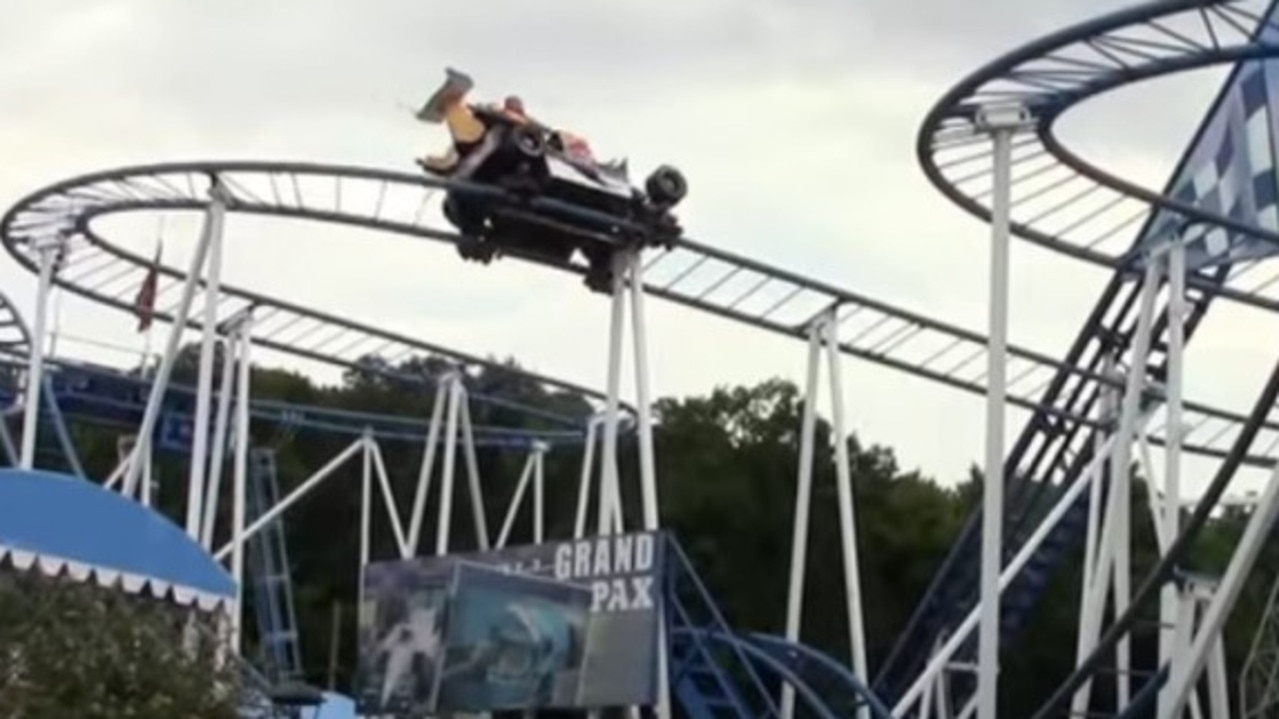 Woman falls to death from roller coaster as husband tries to save her