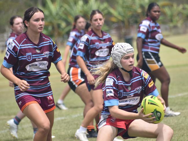 Faces of the CQ Capras under-17 and under-19 girls open trials at St Brendan's College, Yeppoon, on November 16, 2024. Photo: Pam McKay