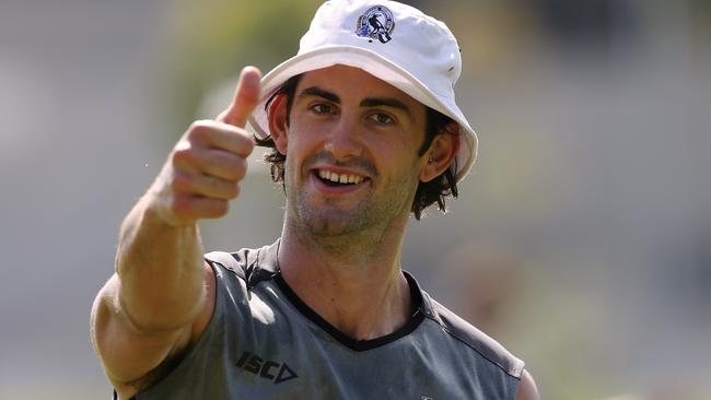 Brodie Grundy was a top captaincy choice this week. Picture: Wayne Ludbey