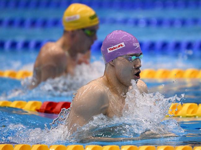 Zac Stubblety-Cook says losing the World Record to Haiyang Qin only sparked extra motivation for Paris. Picture: Quinn Rooney/Getty Images