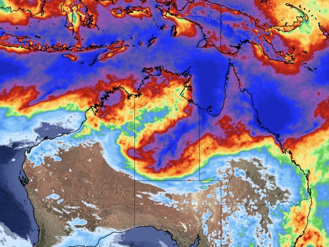 Five tropical lows, with three forming around Queensland, are heading for Australia by the end of the week.