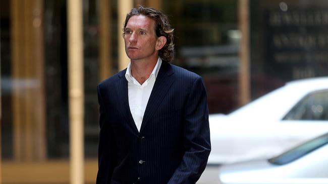 James Hird presented a report to the AFL about the viability of a team in Tasmania.