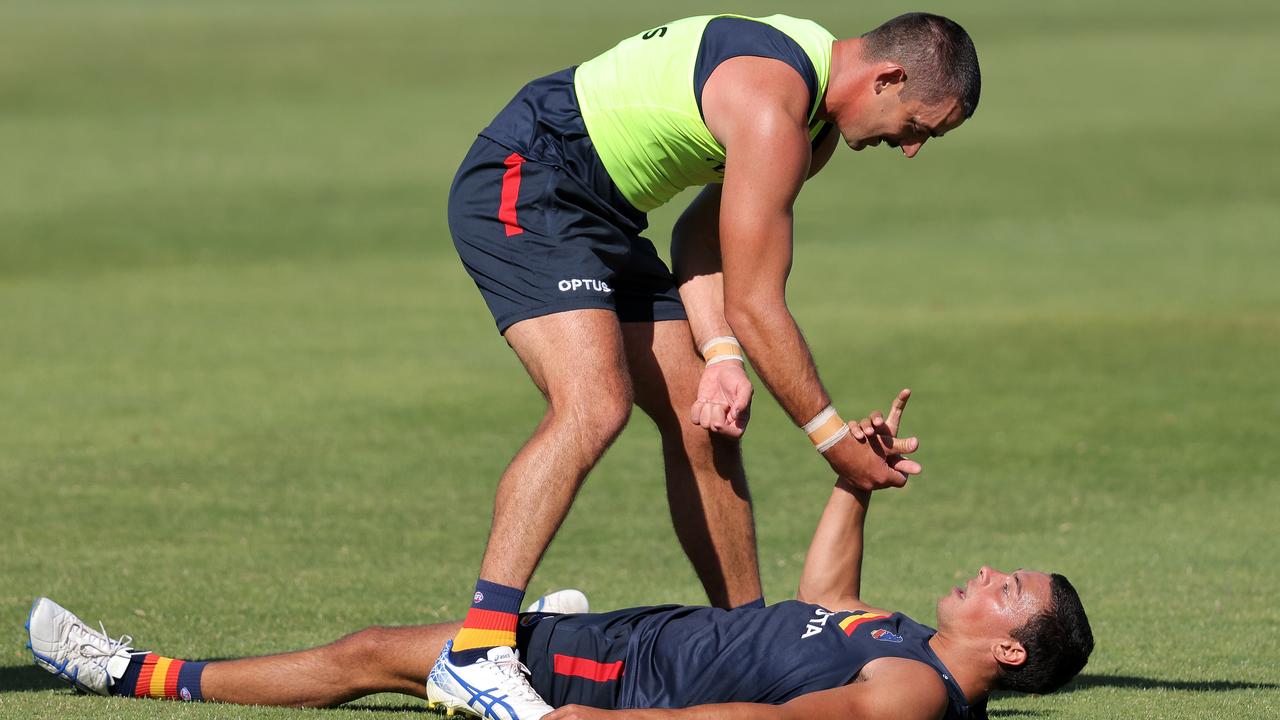 What does Indigenous teammate Ben Davis think of Walker’s actions? Picture: Daniel Kalisz/Getty Images