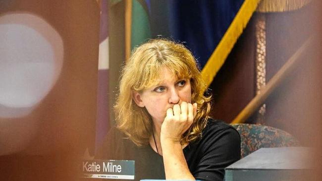 Tweed Shire Council Mayor Katie Milne has not held back from her critique of one of her fellow councillors. Picture: Nigel Hallett