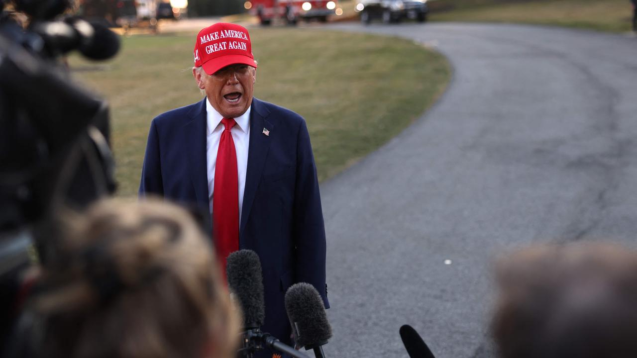 US President Donald Trump. Mr Dutton affirmed his commitment to advocating for Ukraine and ensuring that Australia’s foreign policy reflects its national interests, contrasting his approach with that of Albanese. (Photo by Tierney L Cross / AFP)