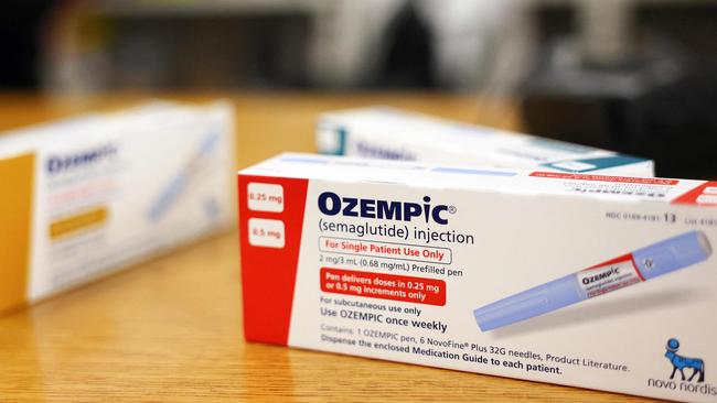 Young women are arriving at emergency departments after using fake copies of the diabetes drug Ozempic. Picture: Getty Images/AFP.