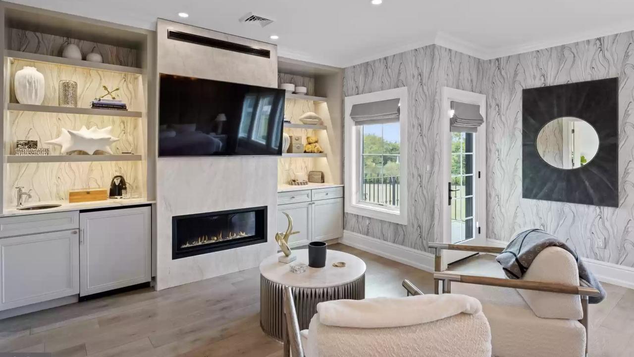 The sitting area inside the main bedroom. Picture: Realtor