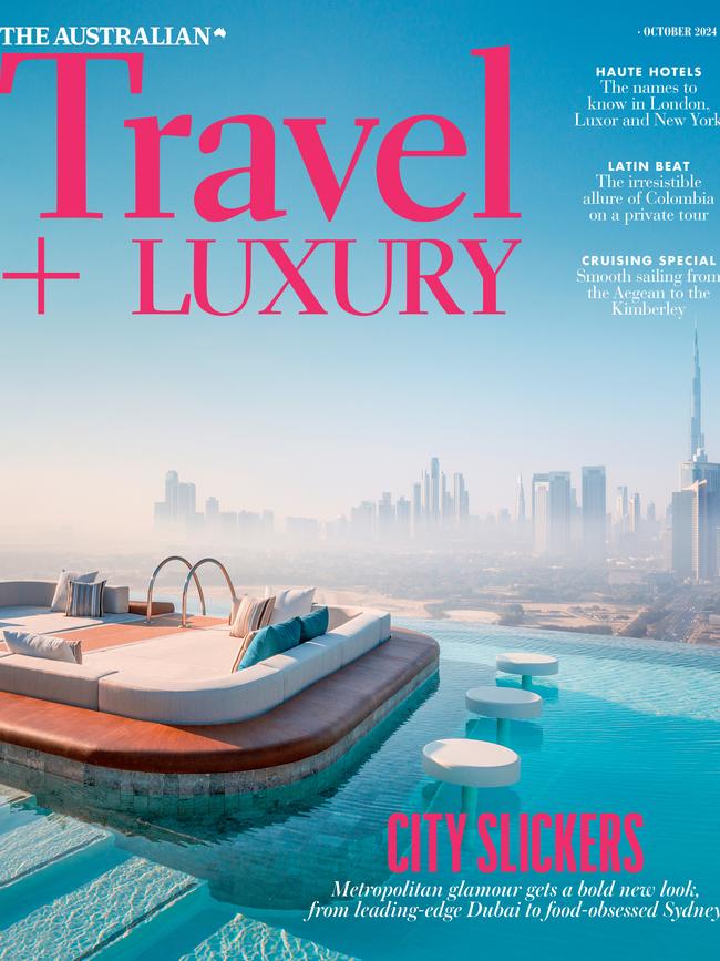 This issue of Travel + Luxury Magazine is out Friday October 11, inside The Australian.