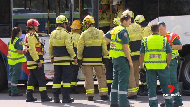 Emergency crews have rescued passengers after two buses collided near the Paradise Interchange. Motorists are warned to avoid traffic delays on Lower North East Road and Darley Road.