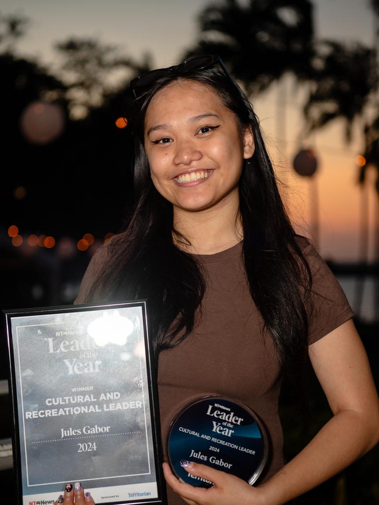 Jules Gabor winner of Cultural and Recreational Leader award. Picture: Pema Tamang Pakhrin