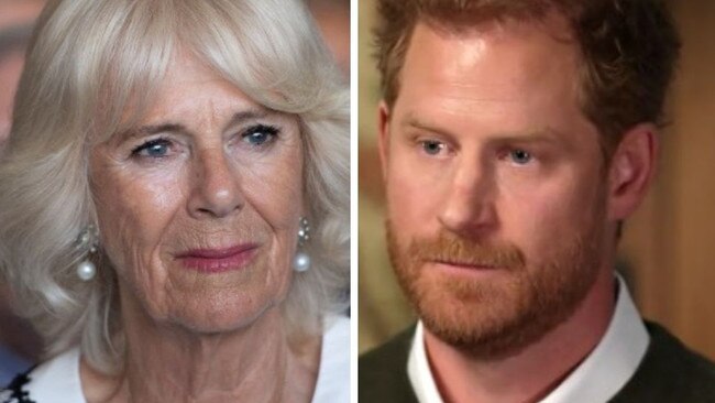 Camilla and Harry. Picture: Supplied