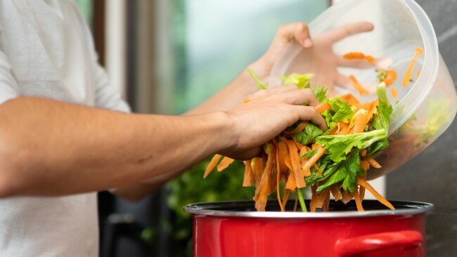 Don't throw away your kitchen scraps – they hold all the flavour. Image: IStock