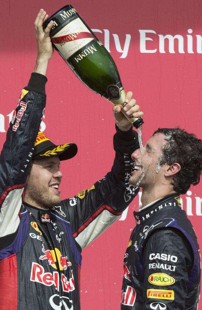 Australia’s Daniel Ricciardo wins first F1 race of career with victory ...