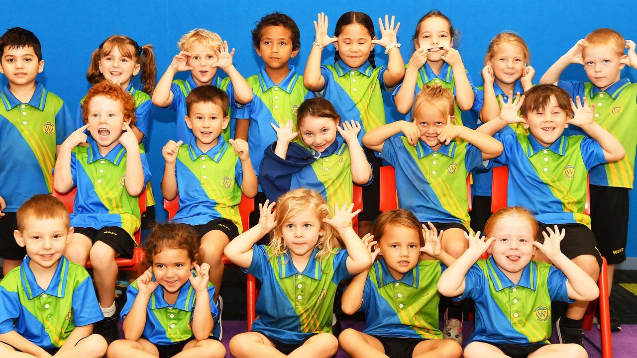 My First Year. Bundaberg West State School Preps. Picture: Patrick Woods.