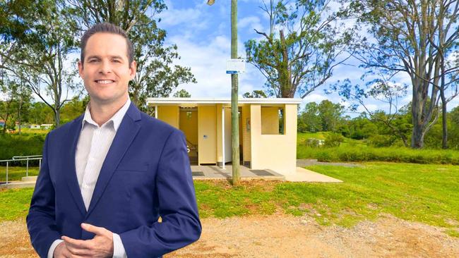 Logan mayor Jon Raven said one toilet was shut at Tully Memorial park, pictured, after storm damage in January. Pictures: contributed