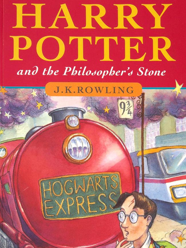 The first Harry Potter book, Harry Potter and The Philosopher's Stone. Picture: AP