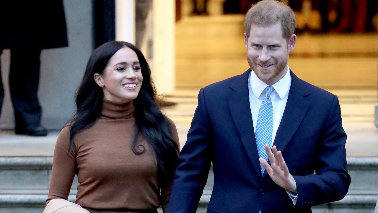 This week, the Queen reluctantly gave Prince Harry and Meghan Markle her blessing to step back from royal life. Picture: Getty Images.