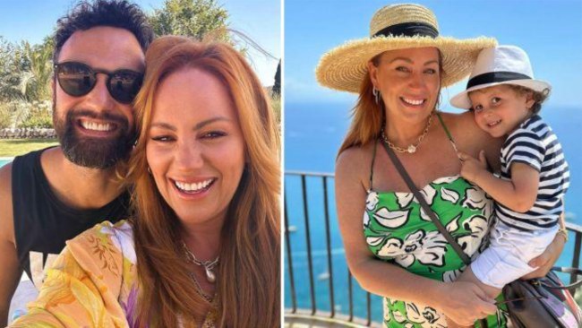 Jules Robinson said she and husband Cam Merchant tried to have a baby for three years before falling pregnant with their second child. Photo: Instagram