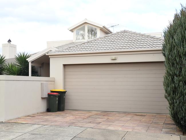 Missing woman Ms Ristevski’s Avondale Heights house. Picture: Jason Sammon